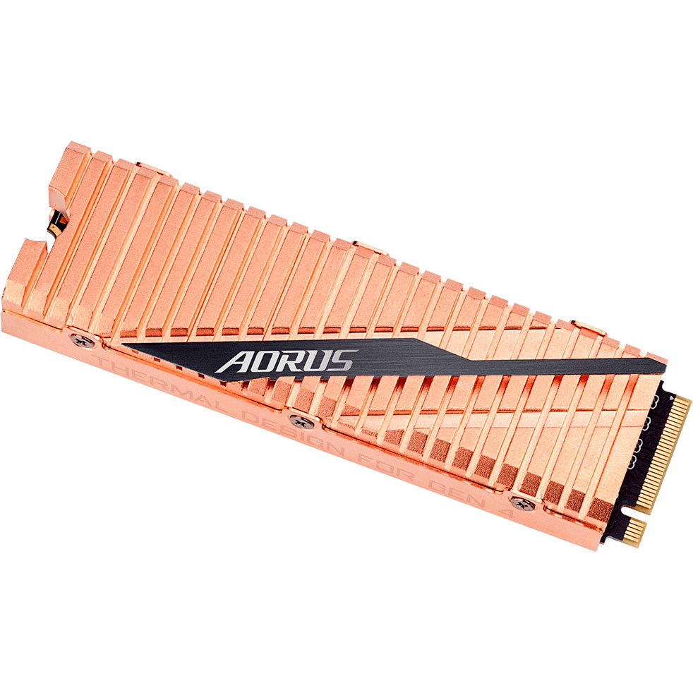 SSD накопичувач GIGABYTE AORUS M. 2 1TB NVMe 3D TLC (GP-ASM2NE6100TTTD) Тип гібридний жорсткий диск (SSHD)