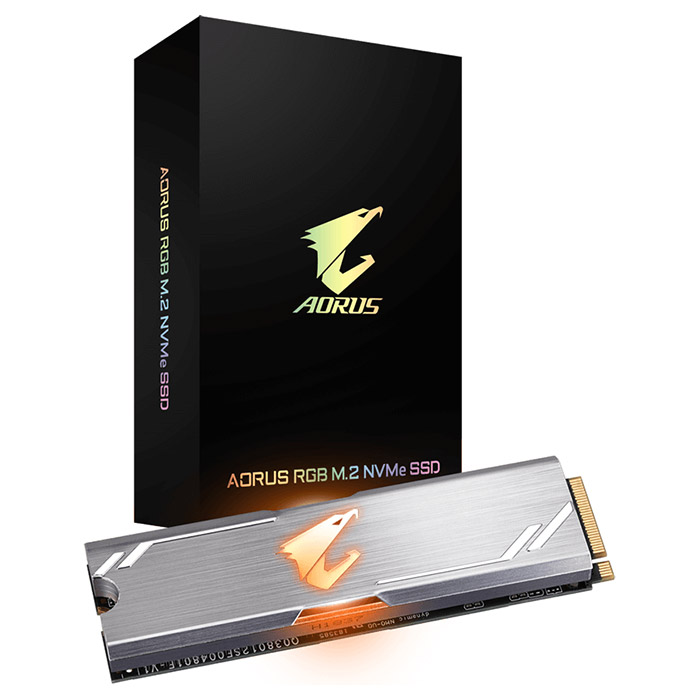 SSD накопичувач GIGABYTE M. 2 SSD 256GB RGB (GP-ASM2NE2256GTTDR) Форм-фактор M.2