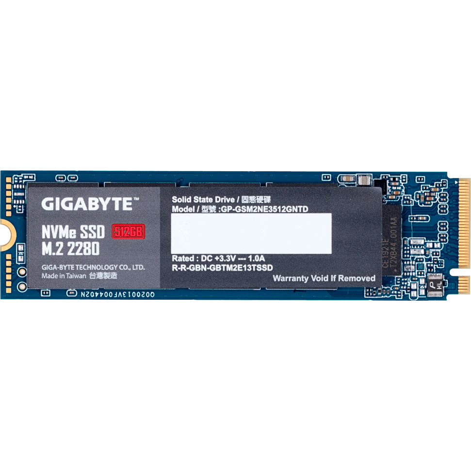 SSD накопичувач GIGABYTE 512GB M. 2 NVMe (GP-GSM2NE3512GNTD)