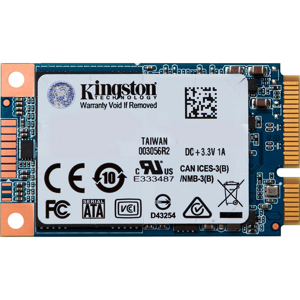 

SSD накопитель KINGSTON UV500 120GB mSATA 3D TLC (SUV500MS/120G), UV500 120GB mSATA 3D TLC (SUV500MS/120G)