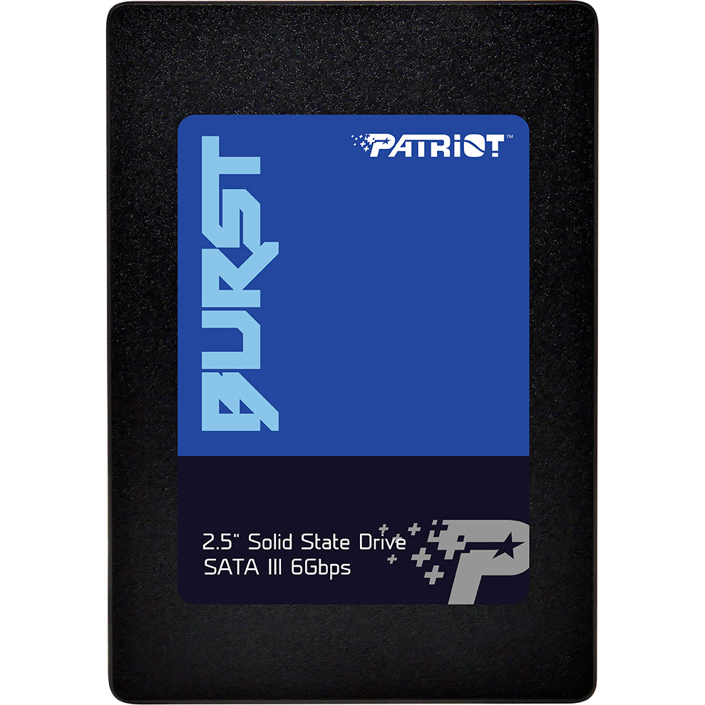

SSD накопитель PATRIOT Burst 240GB SATAIII TLC (PBU240GS25SSDR), BURST 240GB SATA TLC (PBU240GS25SSDR)