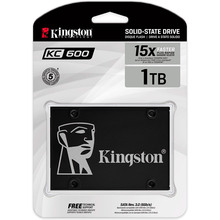 SSD накопитель KINGSTON KC600 1TB SATAIII 3D NAND (SKC600/1024G)