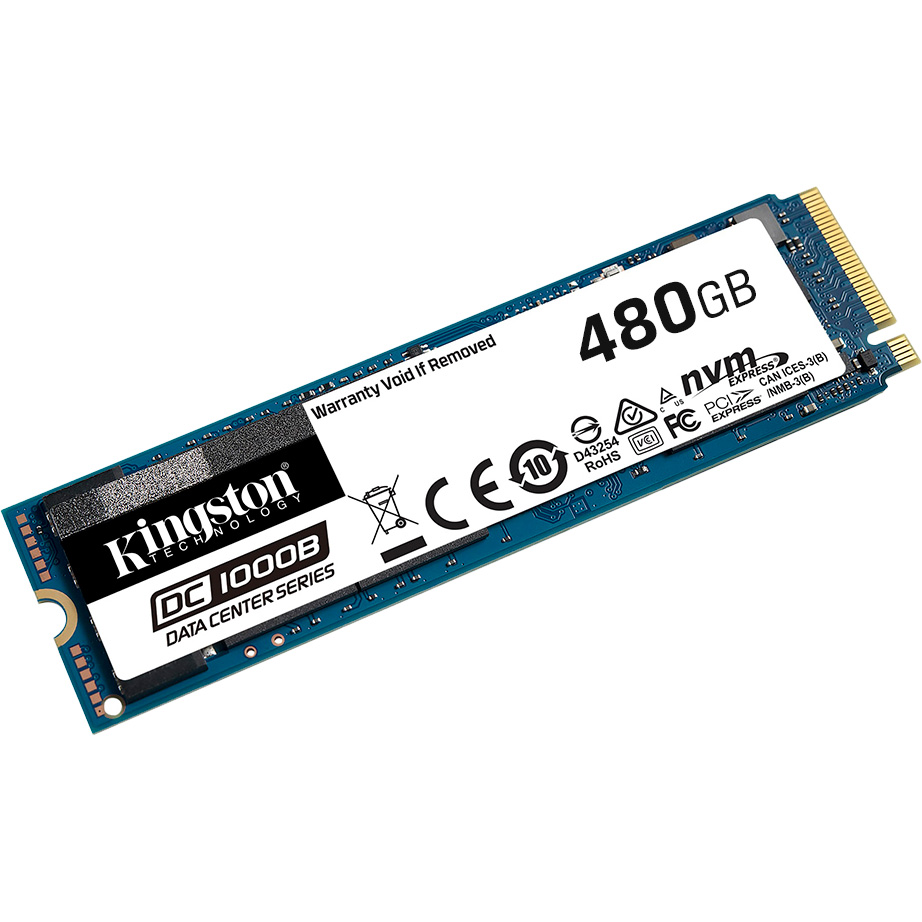 SSD накопичувач KINGSTON DC1000B 480GB M. 2 NVMe 3D TLC (SEDC1000BM8/480G) Призначення жорсткого диска для настільного комп'ютера