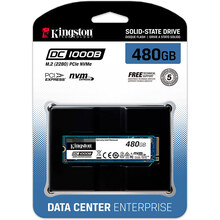 SSD накопитель KINGSTON DC1000B 480GB M.2 NVMe 3D TLC (SEDC1000BM8/480G)