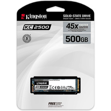 SSD накопитель KINGSTON KC2500 500GB M.2 NVMe 3D TLC (SKC2500M8/500G)