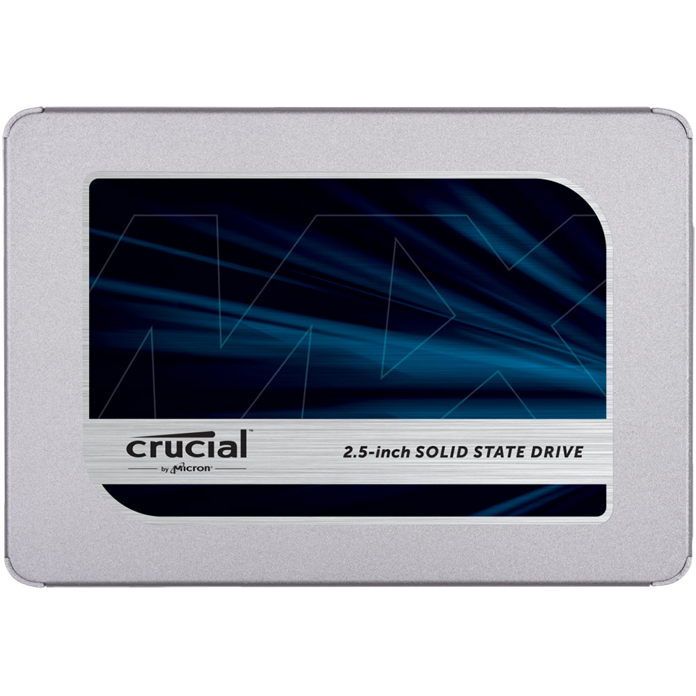 SSD накопичувач MICRON Crucial MX500 500GB 2.5" SATAIII 3D TLC (CT500MX500SSD1)