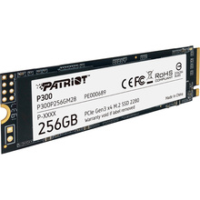 SSD накопитель PATRIOT P300 256GB M.2 NVMe 3D TLC (P300P256GM28)