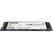 SSD накопитель PATRIOT P300 512GB M.2 NVMe 3D TLC (P300P512GM28)