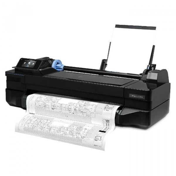 Плоттер HP DesignJet T120 24" с Wi-Fi(CQ891C) Максимальна роздільна здатність друку 1200 x 1200