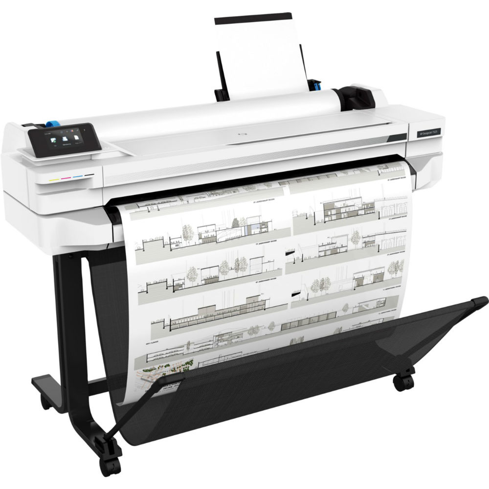 Плоттер HP DesignJet T525 36" с Wi-Fi Максимальный формат носителя A0 (1189 х 841 мм)