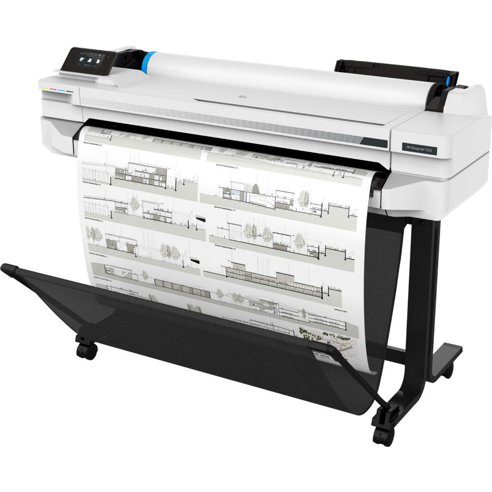 Плоттер HP DesignJet T525 36" с Wi-Fi Максимальное разрешение печати 2400 х 1200