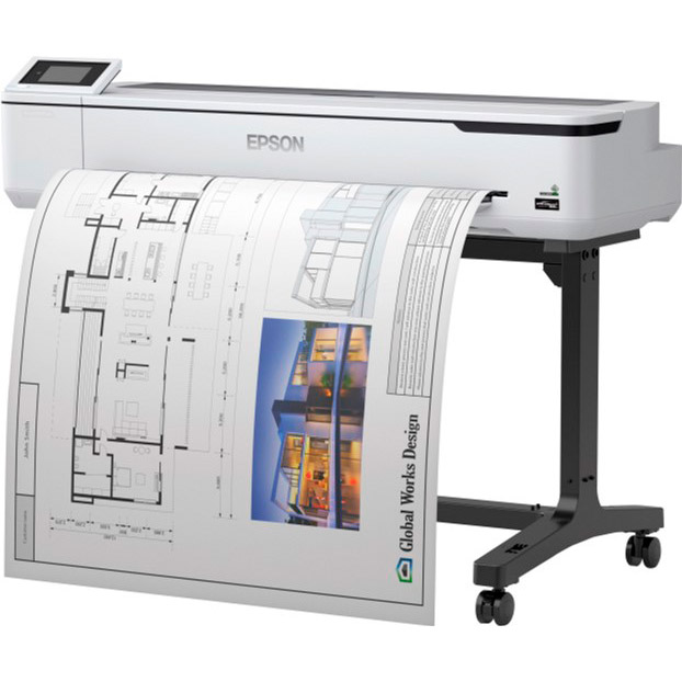 Плоттер EPSON SureColor SC-T5100 36" (C11CF12301A0) Максимальна роздільна здатність друку 2400 х 1200