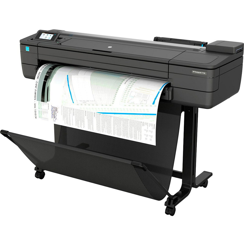 Плоттер HP DesignJet T730 Wi-Fi (F9A29D) Максимальное разрешение печати 2400 х 1200