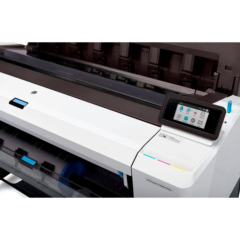 Плоттер HP DesignJet T1600 36-in Printer (3EK10A) Минимальная плотность носителя 60