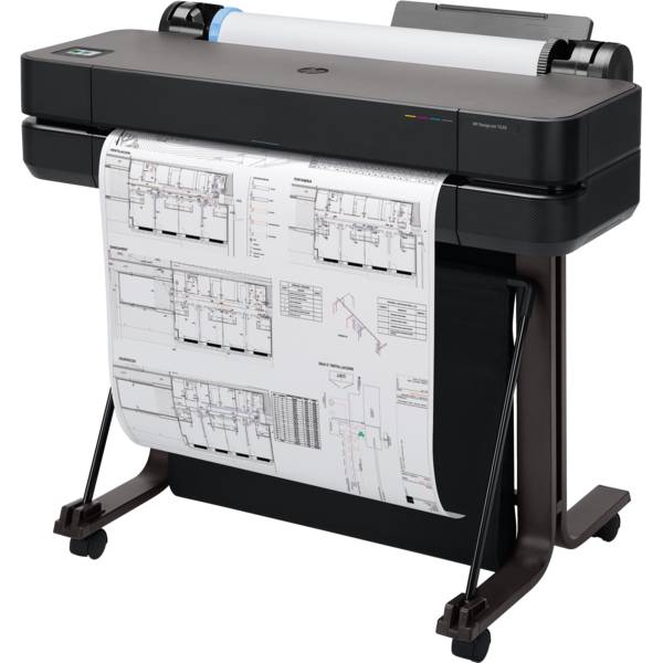 Плоттер HP DesignJet T630 24" з Wi-Fi (5HB09D) Максимальный формат носителя A1 (841 х 594 мм)