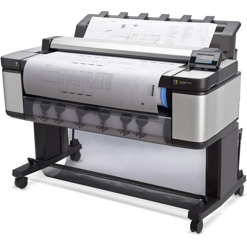 Плоттер HP DesignJet T3500 e-mfp 36" (B9E24A) Максимальный формат носителя A0 (1189 х 841 мм)