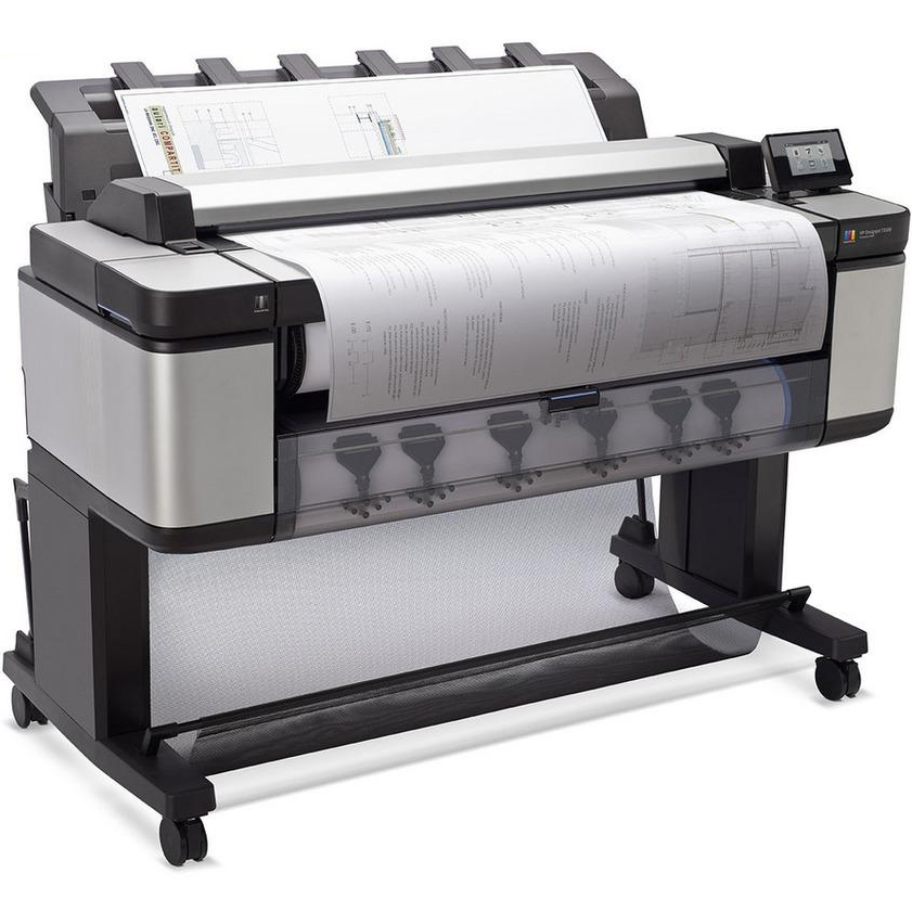 Плоттер HP DesignJet T3500 e-mfp 36" (B9E24A) Максимальное разрешение печати 2400 х 1200