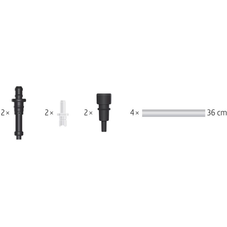 Комплект молочних трубок JURA HP1 Комплектація молочні трубки, з'єднувачі, всмоктувальні трубки
