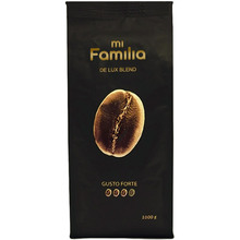 Кава в зернах MI FAMILIA De Lux Blend Gusto Forte 1 кг (2000012374814) Не для продажу