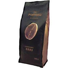 Кава в зернах MI FAMILIA De Lux Blend Gusto Forte 1 кг (2000012374814) Не для продажу