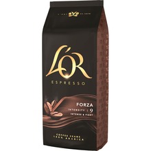 Кофе в зернах L'OR Espresso Forza 100% Арабика 1 кг (8711000400760)