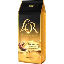Кофе в зернах L'OR Crema Absolute Classic 1 кг (8711000400791)