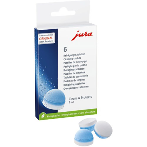 

Таблетки от кофейных масел JURA Cleaning tablets, Cleaning tablets