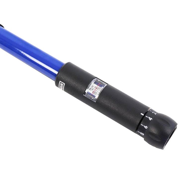 Ключ динамометрический 1/2" 70-170 Nm L490мм + 3 головки хрестовые (465012170) Длина 490