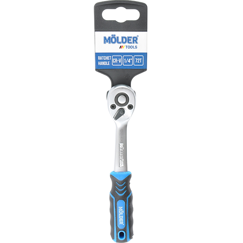 Трещотка MOLDER Cr-V 1/4" 72T (MT64072)