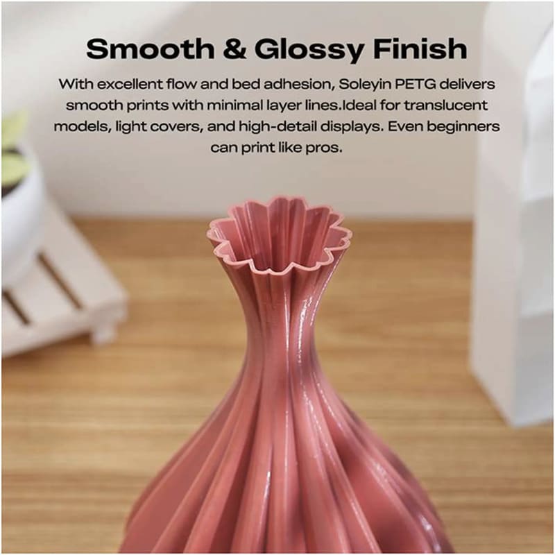 Зовнішній вигляд Пластик для 3D принтера CREALITY PETG Filament 1.75 мм 1 кг Lavender (3301030157)