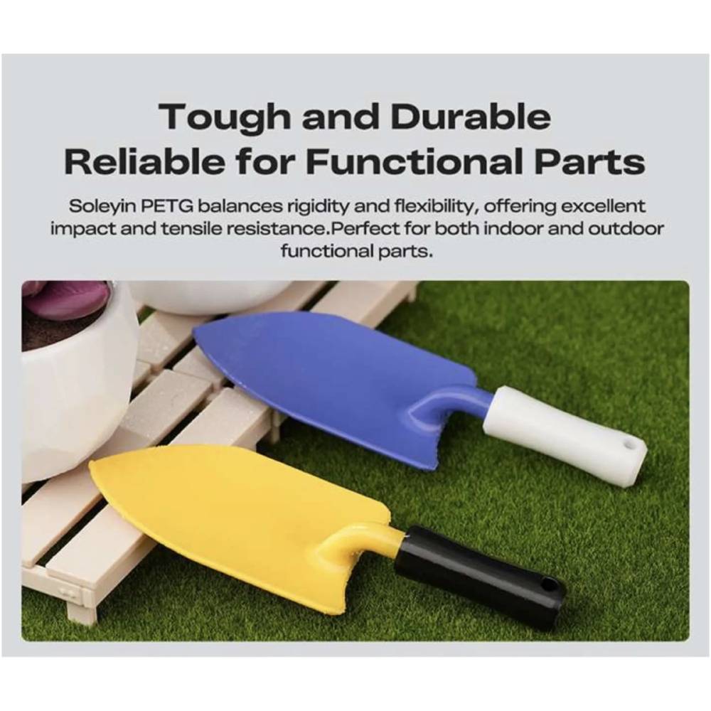 Пластик для 3D принтера CREALITY PETG Filament Soleyin 1кг 1.75мм White (3301030164) Діаметр нитки, мм 1.75