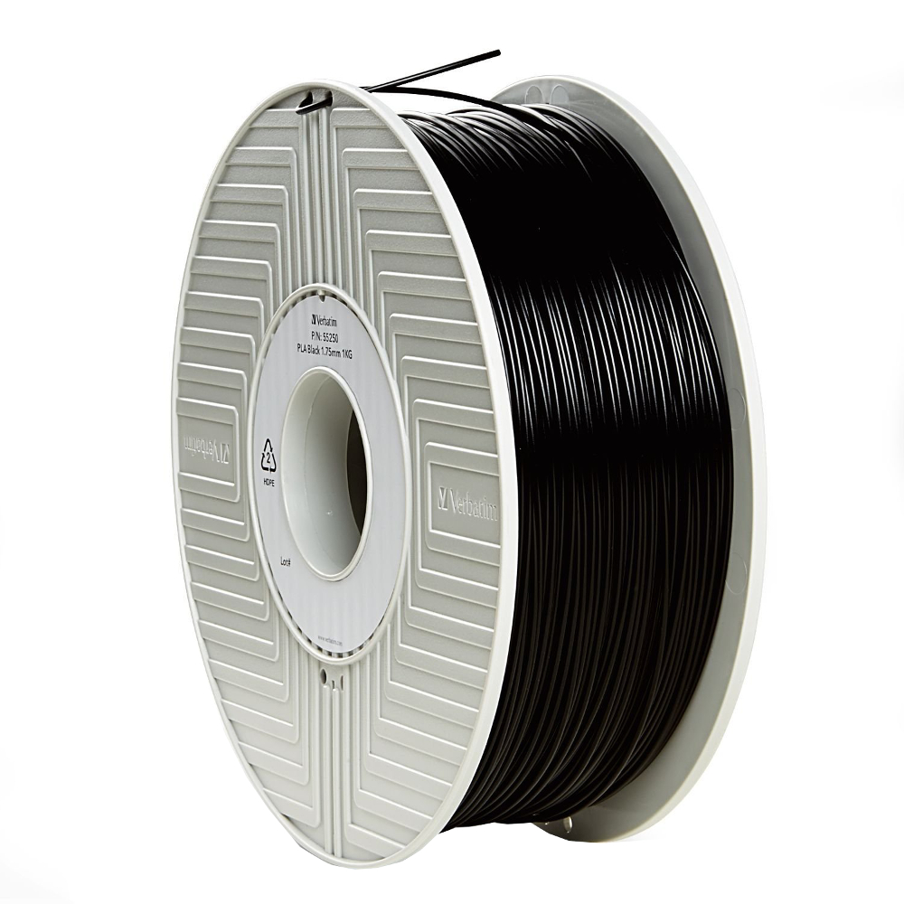 PLA-пластик VERBATIM 3D printer filament (чорний)