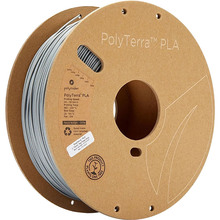 Котушка POLYMAKER PolyTerra PLA Filament 1 кг 1.75 мм Petrified Gray (70824)