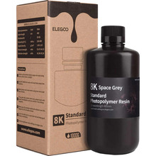 Фотополімерна смола ELEGOO Standard Resin 8K 1 кг Space Grey (50.103.0124)