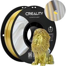 Катушка CREALITY PLA Filament шелковый блеск 1 кг 1.75 мм Silver/Gold (3301120012)