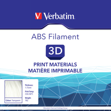 ABS пластик VERBATIM 1.75 mm 1KG Transparent (55015)