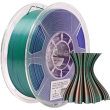 Котушка ESUN ePLA-Silk Mystic Filament 1кг, 1.75мм Copper/Purple/Green (S-MYSTIC175CPG1)