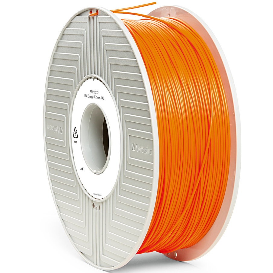 PLA пластик VERBATIM 1.75 mm 1KG Orange (55272)