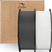 Пластик для 3D принтера CREALITY PLA 2x1кг 1.75мм Black & White (3301010337)