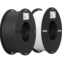 Пластик для 3D принтера CREALITY PLA 2x1кг 1.75мм Black & White (3301010337)