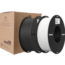 Пластик для 3D принтера CREALITY PLA 2x1кг 1.75мм Black & White (3301010337)