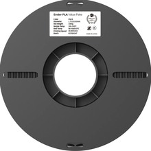 Пластик для 3D принтера CREALITY PLA 2x1кг 1.75мм Black & White (3301010337)