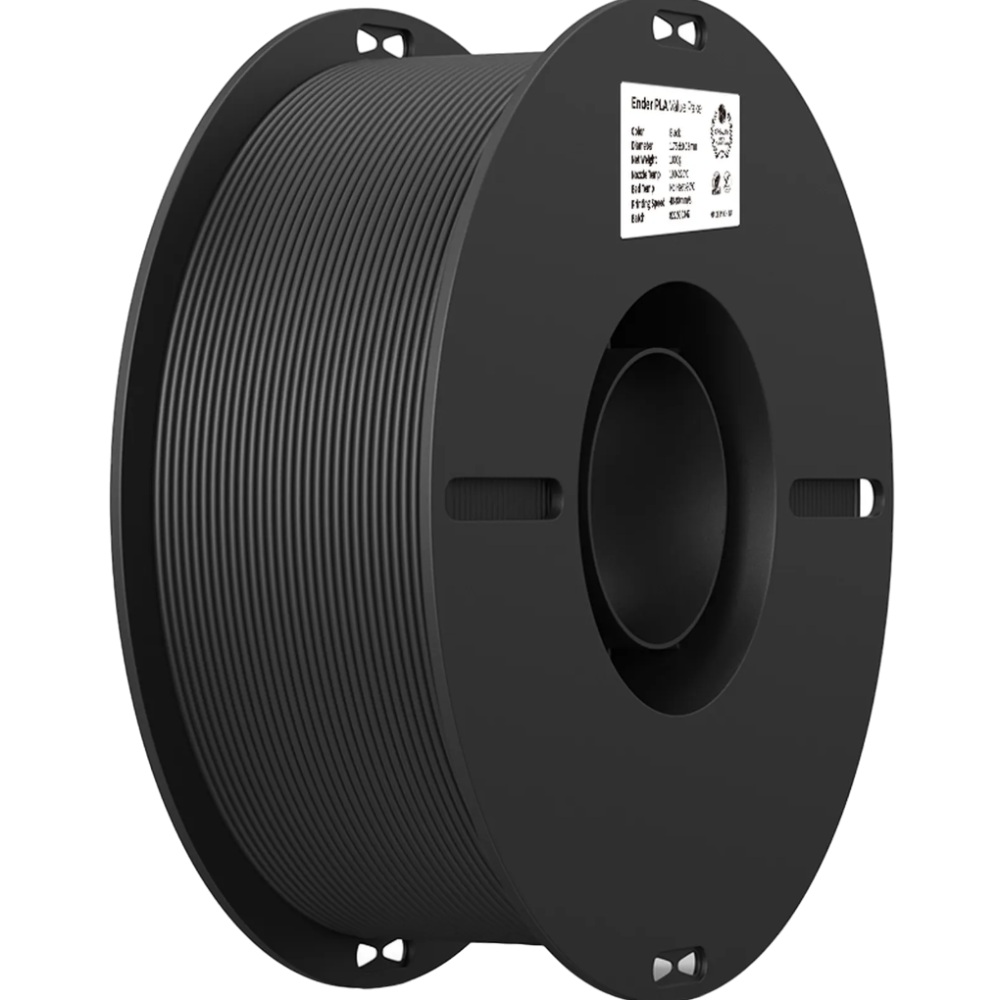 Пластик для 3D принтера CREALITY PLA 2x1кг 1.75мм Black & White (3301010337) Діаметр нитки, мм 1.75