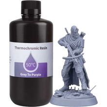 Фотополімерна смола ELEGOO Thermochromic Resin 1 л Grey to Purple (50.103.0059)