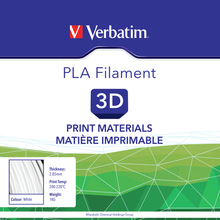 PLA пластик VERBATIM 2.85 mm 1KG White (55277)