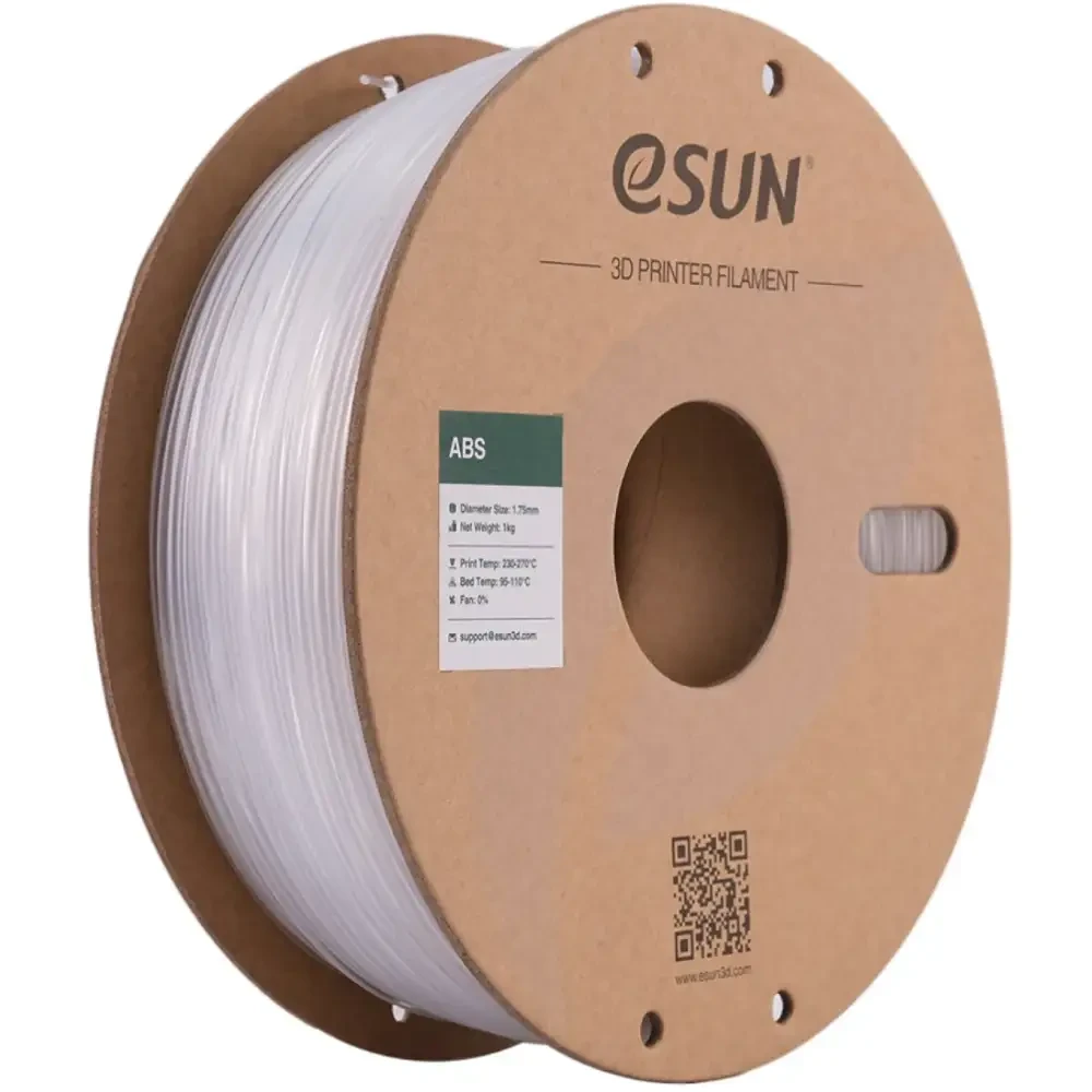 Катушка 3D ESUN ABS Filament 1кг 1.75мм Прозрачный (ABS-175CL1)