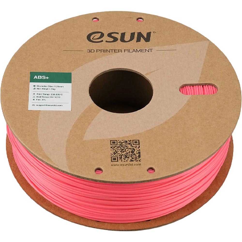 Катушка 3D ESUN ABS Plus Filament для 3D принтера 1кг 1.75мм Розовый (ABS+175P1) Тип пластика ABS+