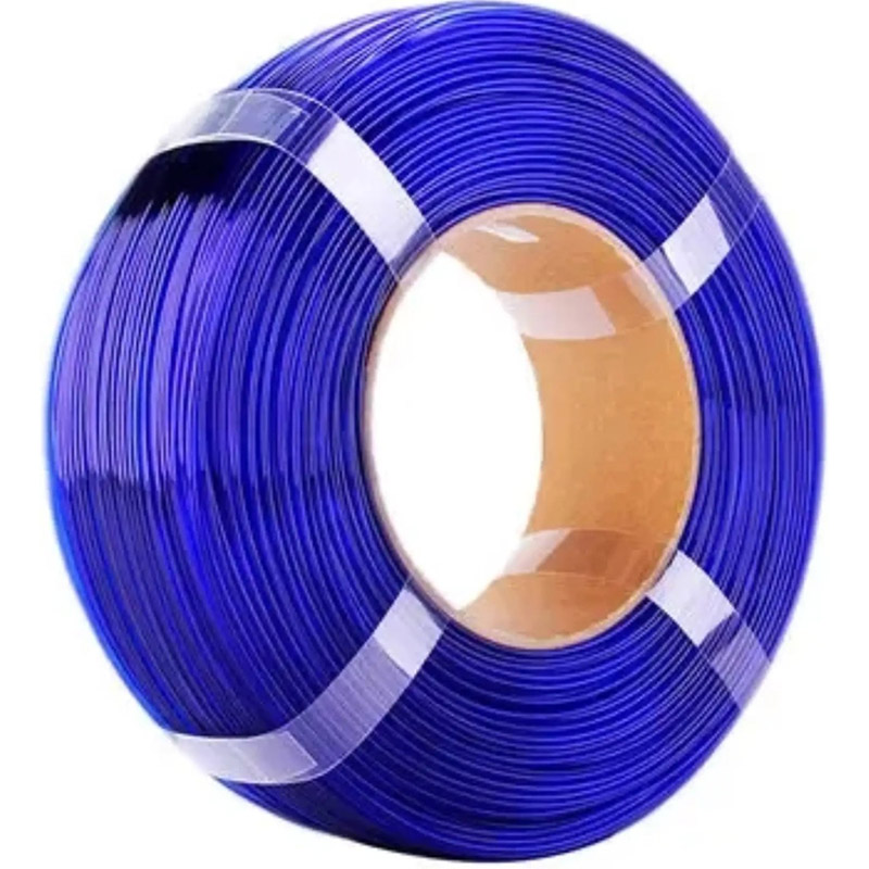 Пластик для 3D принтера ESUN PETG 1 кг 1.75 мм без котушки Transparent Blue (PETGRefill175U-WE)