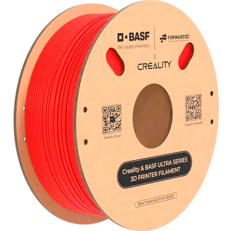 Котушка CREALITY BASF ULTRA PLA Filament пластик для 3D принтера 1 кг 1.75 мм Red (3301010369)