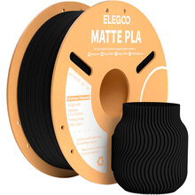 Пластик для 3D принтера ELEGOO PLA Matte 1кг 1.75мм Matte Black (50.203.0250)